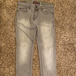 Men’s 511 Levi’s skinny size 32 grey jeans